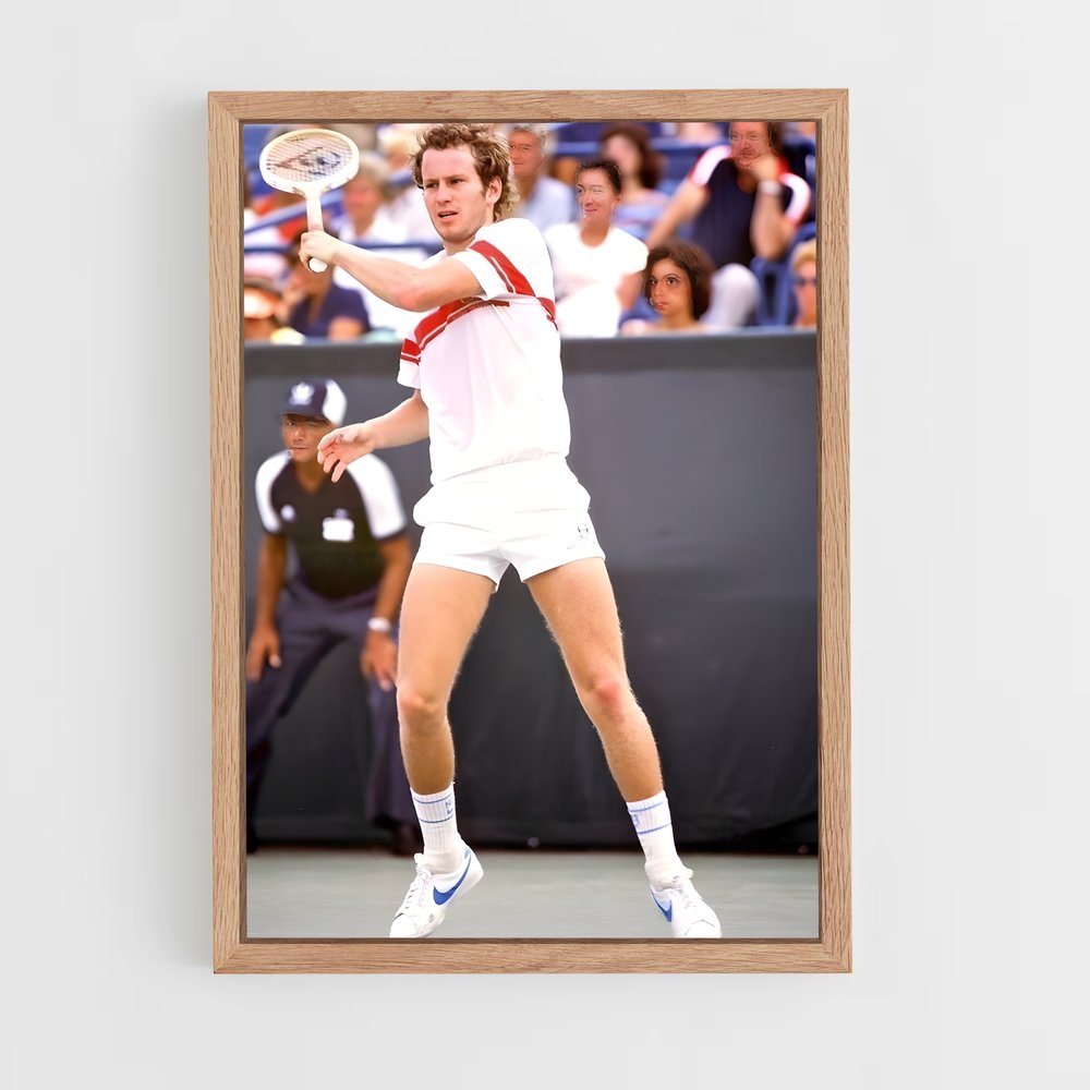 Poster John mcenroe courts – affiche Tennis (vue 4)